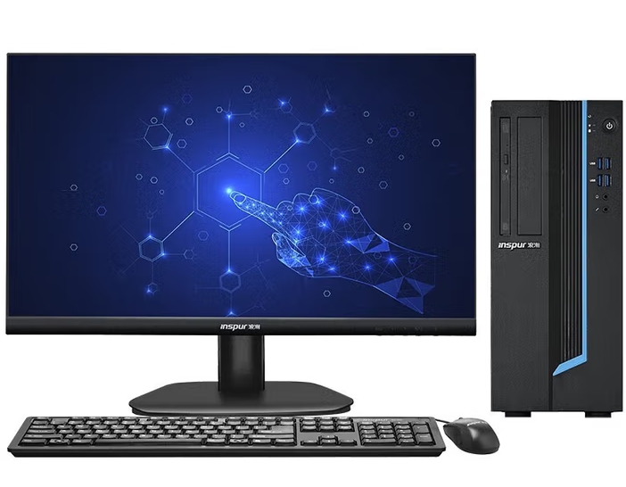 浪潮/INSPUR CE520F 臺(tái)式計(jì)算機(jī) CPU:FTD2000(8核)，主頻:2.3Ghz  內(nèi)存:8GB